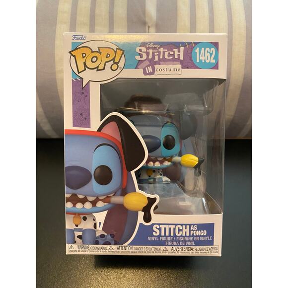 Funko Pop Disney:  Stitch In Costume - Stitch As Pongo - Picture 1 of 6